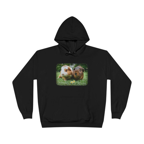 Guinea pigs black hoodie - guinea,