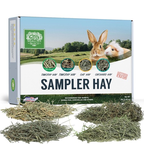 Premium small pet hay sampler - premium,