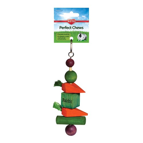 Hanging wood chew toy - chew, for