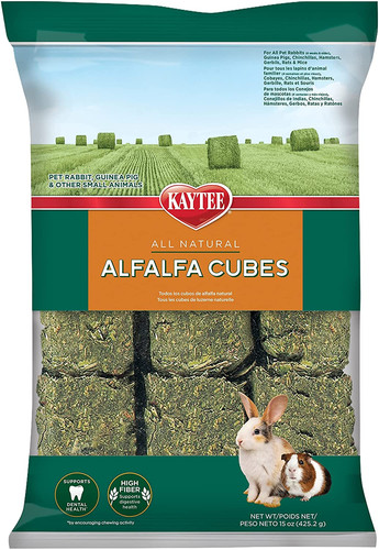 Alfalfa cubes for rabbits - cubes,