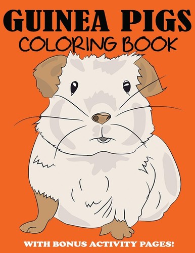 Guinea pigs coloring book - pigs,