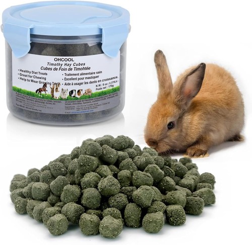 Timothy hay cubes 6oz - hay, 100%