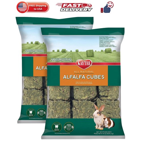 Alfalfa cubes for rabbits - alfalfa,