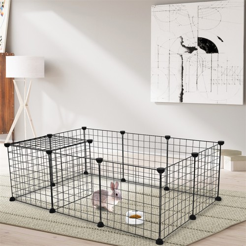 Small animal pet - playpen, metal