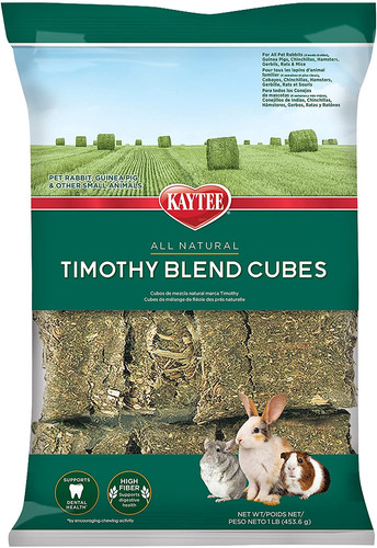Kaytee timothy hay - hay, cubes