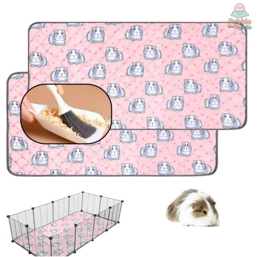 Guinea pig bed cage liners - cage, (2)